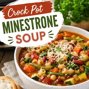 Hearty Slow Cooker Minestrone Soup You'll Make Again