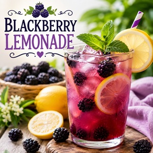 This refreshing blackberry lemonade is the perfect summer drink for Memorial Day, Fourth of July, Labor Day, backyard BBQ’s, church potlucks, family picnics, cookouts, and summer parties. Sweet, tart, fruity, and beautiful for any warm-weather gathering!