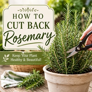 Learn how to prune rosemary the right way to keep plants healthy, bushy, and productive. This simple guide covers when and how to cut back rosemary for stronger growth and a thriving herb garden. Perfect for simple homemade living and from scratch living.
