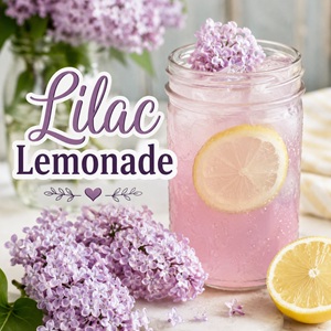 Learn how to make lilac lemonade from fresh lilac flowers and lemons for a naturally beautiful spring beverage. This easy floral lemonade recipe is perfect for cottage garden enthusiasts, homesteaders, and anyone who loves seasonal recipes. Also check out hibiscus iced tea, lavender lemonade, and rose hip syrup for more garden-inspired drinks.