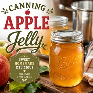 Turn fresh apples into beautiful golden apple jelly with this simple step-by-step recipe. Whether you're new to canning or a seasoned home preserver, you'll love this classic favorite. Find more fall recipes, apple recipes, and inspiration for Simple Homemade Living.