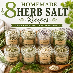 8 Homemade Herb Salt Recipes for Every Kitchen