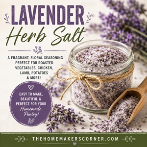 Homemade Lavender Herb Salt Recipe