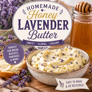 Creamy Honey Lavender Butter You'll Love
