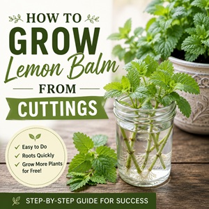 How to Grow Lemon Balm from Cuttings