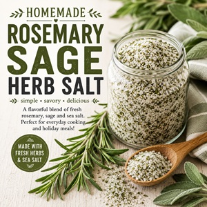 This Rosemary Sage Herb Salt Belongs in Every Kitchen