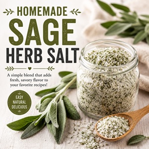 Easy Sage Herb Salt Recipe for Everyday Cooking