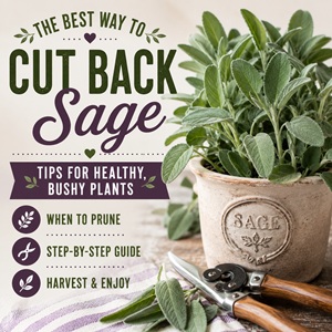 Easy Sage Pruning Tips Every Gardener Should Know