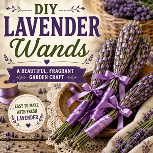 Turn fresh lavender from your garden into pretty woven lavender wands! This easy tutorial walks you through harvesting, folding, and weaving the stems with ribbon. Perfect for garden crafts, homemade gifts, and simple homemade living.