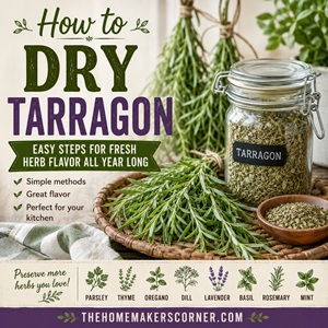 How to Dry Tarragon From Your Garden