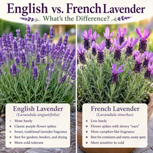 English vs. French Lavender: What's the Difference?