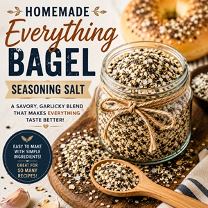 Homemade Everything Bagel Seasoning Salt
