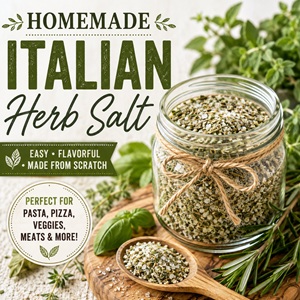 Homemade Italian Herb Salt Recipe