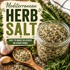 Easy Mediterranean Herb Salt for Everyday Cooking