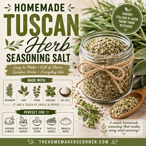 Easy Tuscan Herb Salt Recipe From Dried Herbs