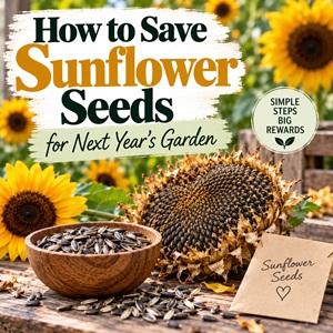How to Collect Sunflower Seeds From Your Garden