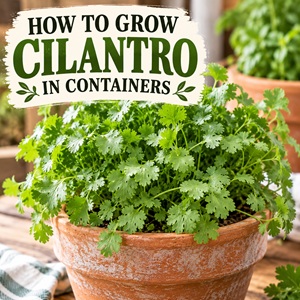 Want fresh cilantro right outside your kitchen door? Growing cilantro in pots is an easy way to enjoy homegrown herbs without needing a large garden. Learn when to plant cilantro, how often to water it, how much sunlight it needs, and how to harvest the leaves.