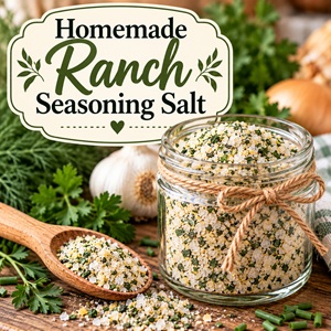Homemade Ranch Seasoning Salt Recipe